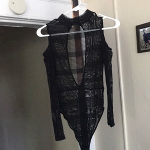 See through body suit